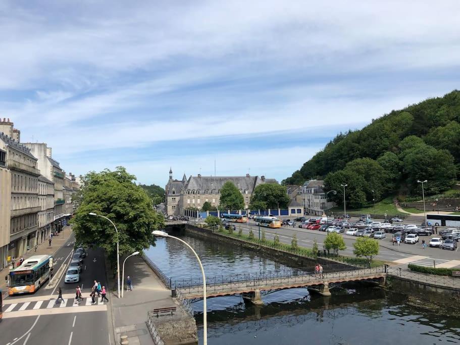 L'Odet - Superbe Vue Sur Les Quais - Hyper Centre Daire Quimper Dış mekan fotoğraf