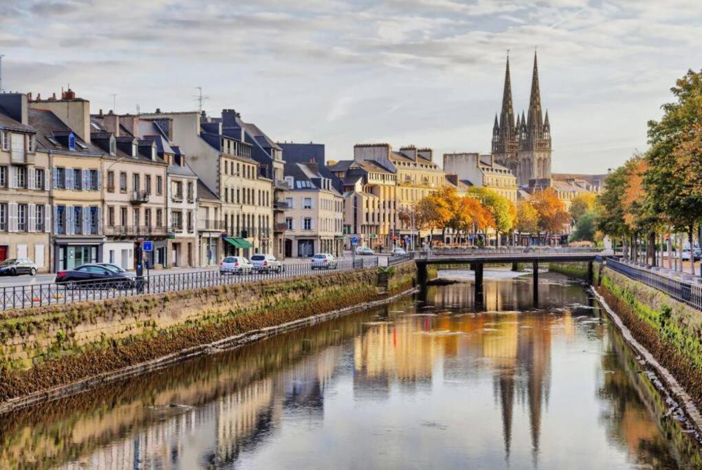 L'Odet - Superbe Vue Sur Les Quais - Hyper Centre Daire Quimper Dış mekan fotoğraf